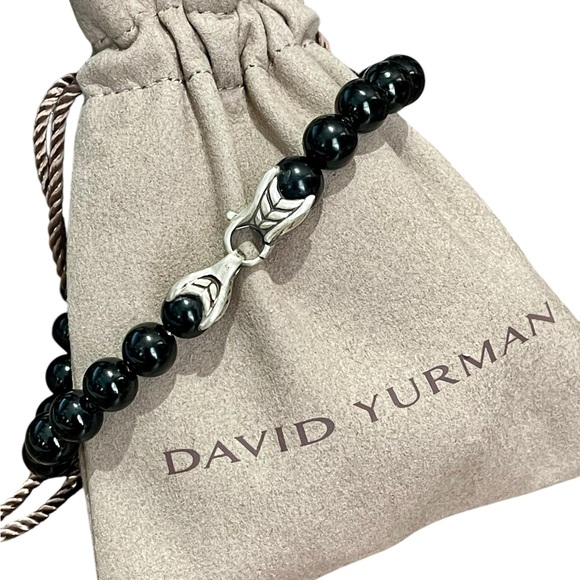 David Yurman | Accessories | 95 Long David Yurman Sterling Silver Black